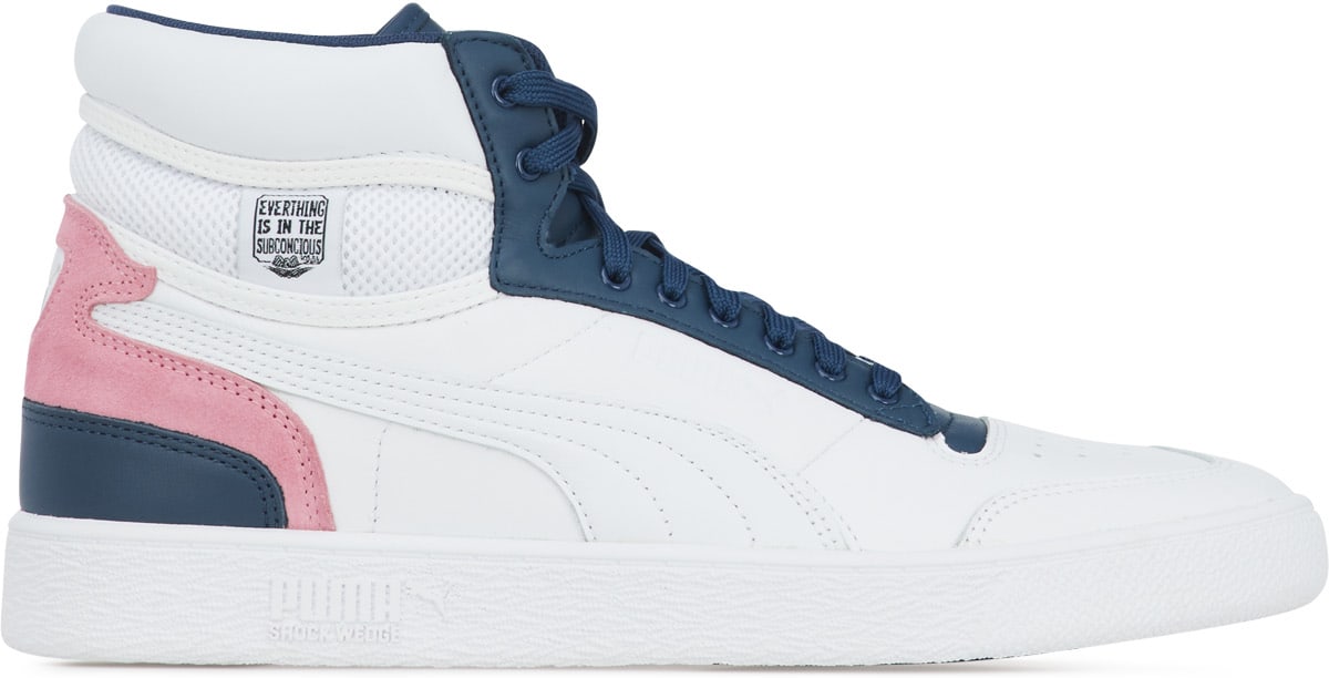 Puma: Blanc Baskets Von Dutch x Puma Raf Sampson Mid Blanc - 1