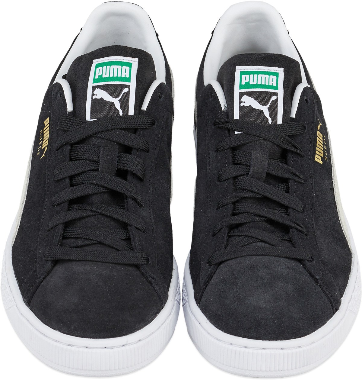 Puma: Noir Suede Classique XXI Noir - 4