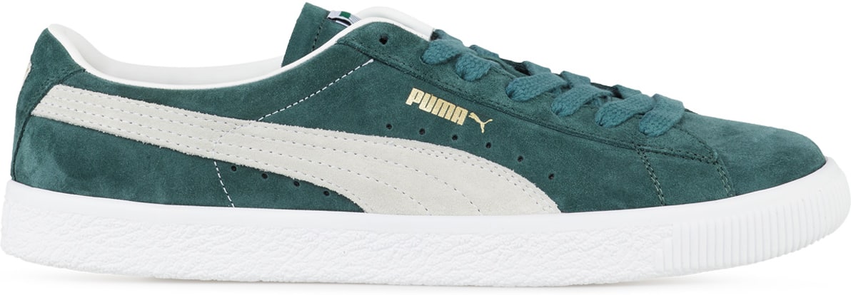 Puma: Green Suede VTG - 1