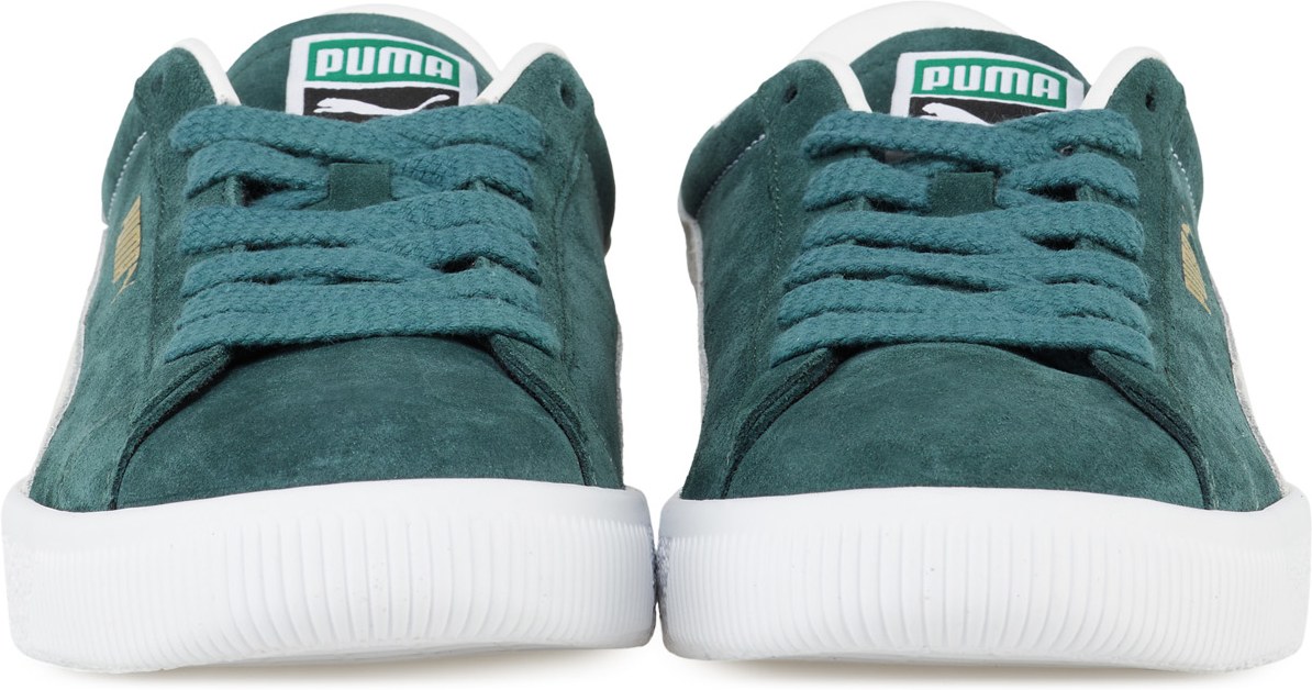 Puma: Green Suede VTG - 3