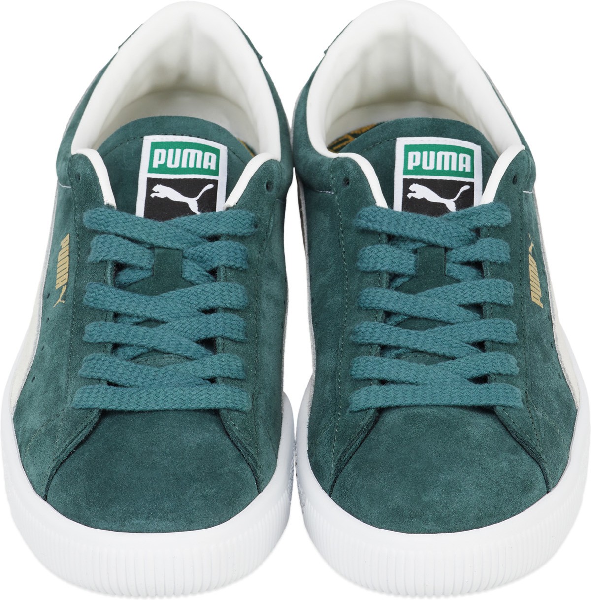 Puma: Green Suede VTG - 4