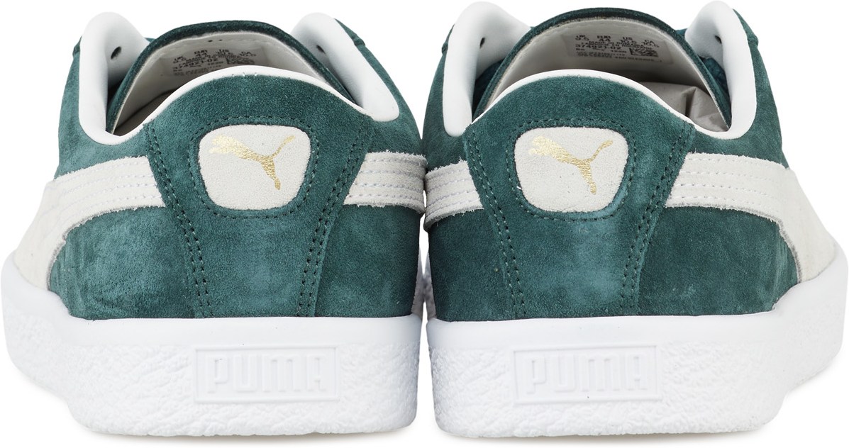 Puma: Green Suede VTG - 5