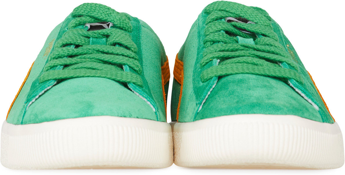 Puma: Green Suede VTG - 3