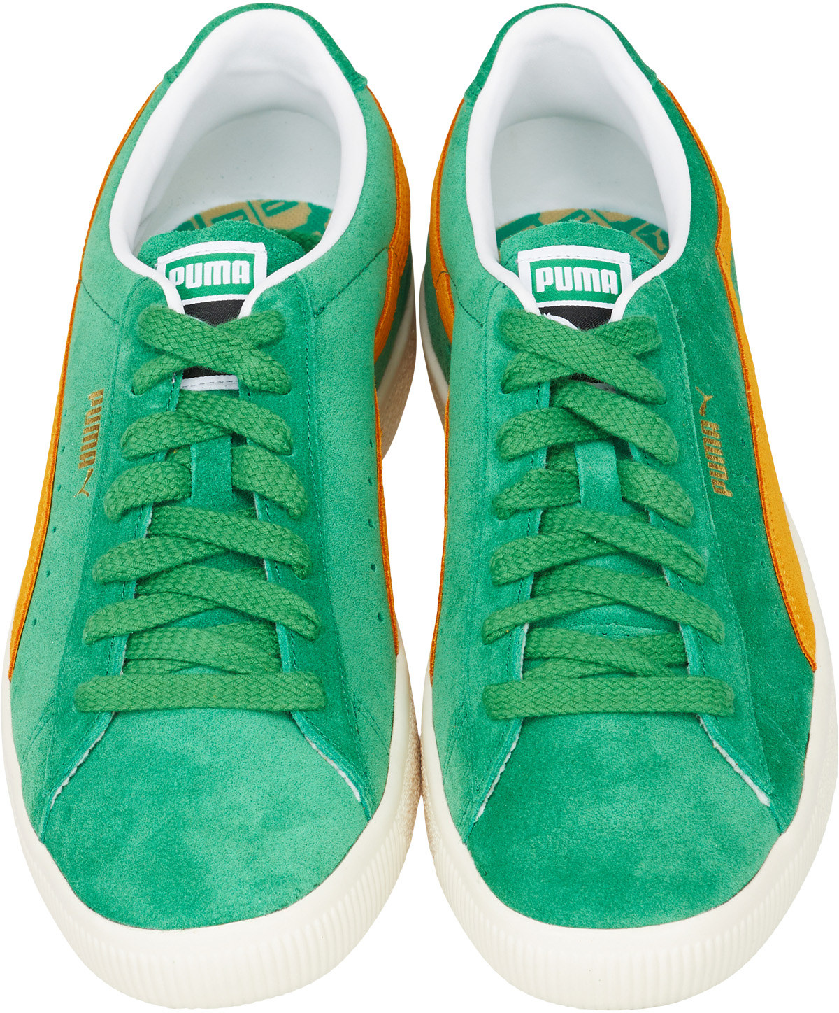 Puma: Green Suede VTG - 4