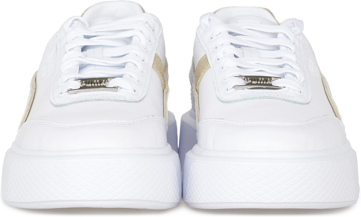 Puma: White Oslo Maja Metal - 3