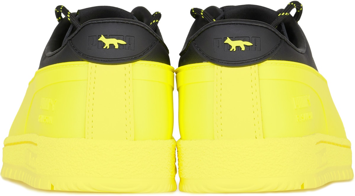 Puma: Jaune Puma x Maison Kitsune Ralph Sampson 70 Jaune - 5