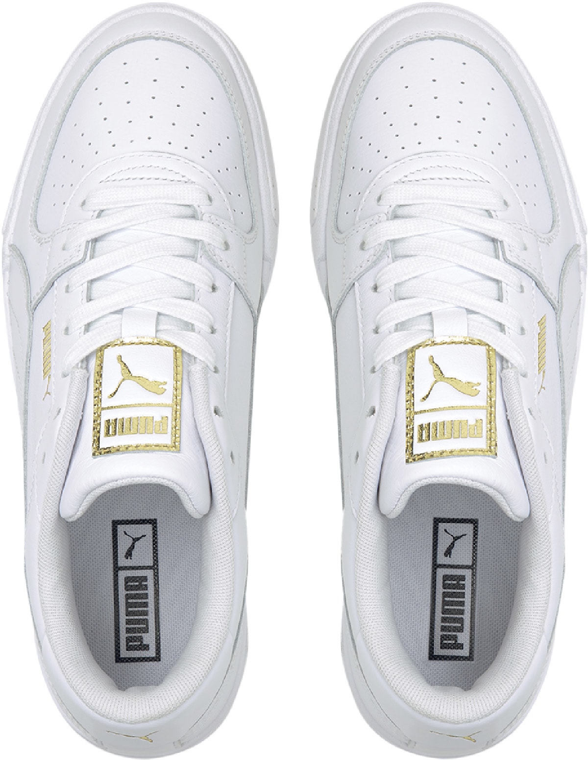 Puma: White CA Pro Classic - 3