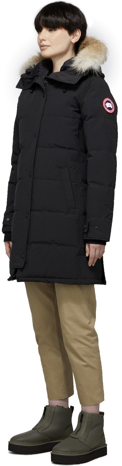 Canada Goose: Noir Parka Shelburne Noir - 2