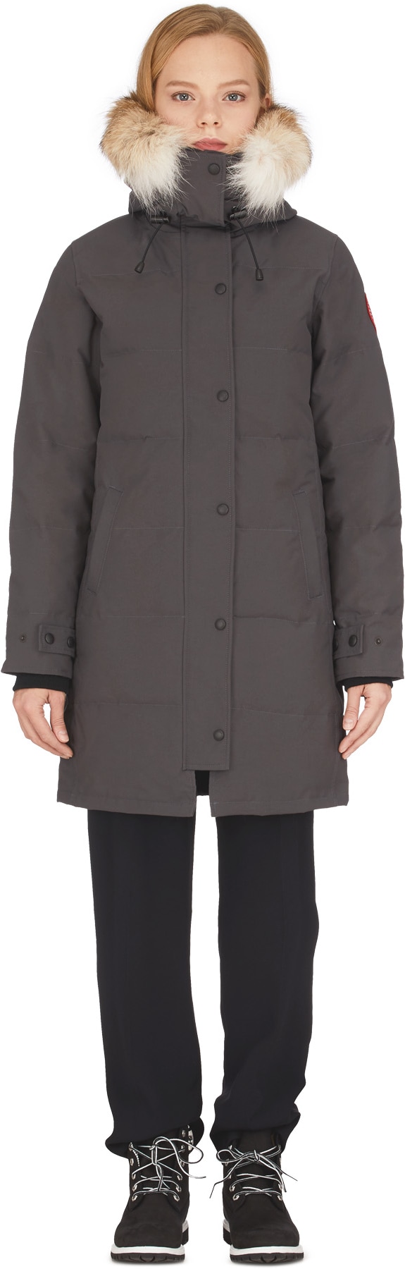 Canada Goose: Grey Shelburne Parka - 1