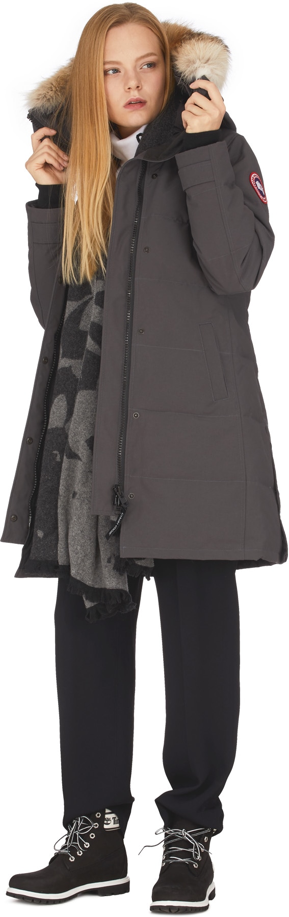 Canada Goose: Grey Shelburne Parka - 4
