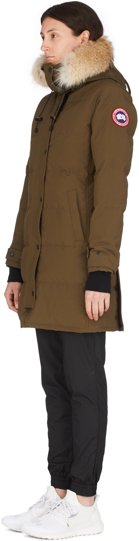 Canada Goose: Vert Parka Shelburne Vert - 2