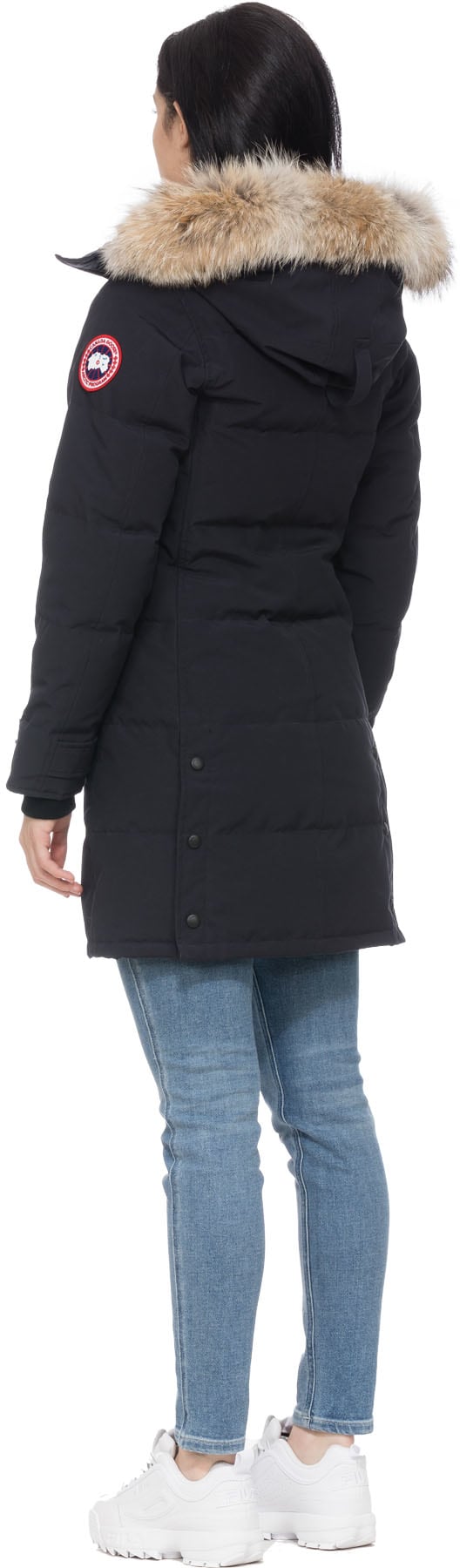 Canada Goose: Bleu Parka Shelburne Bleu - 3