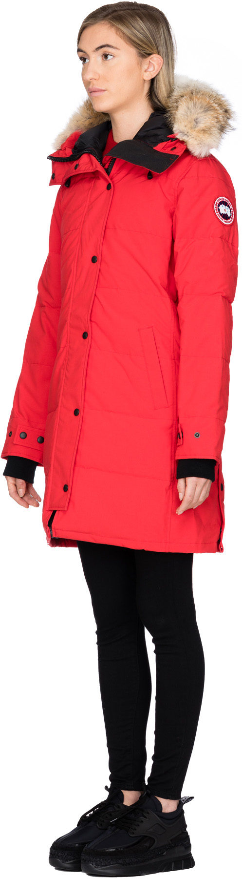 Canada Goose: Rouge Parka Shelburne Rouge - 2