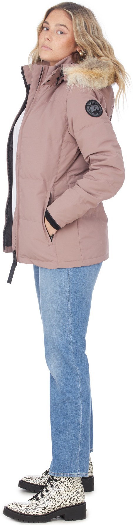 Canada Goose: Rose Parka Chelsea Black Label Rose - 4