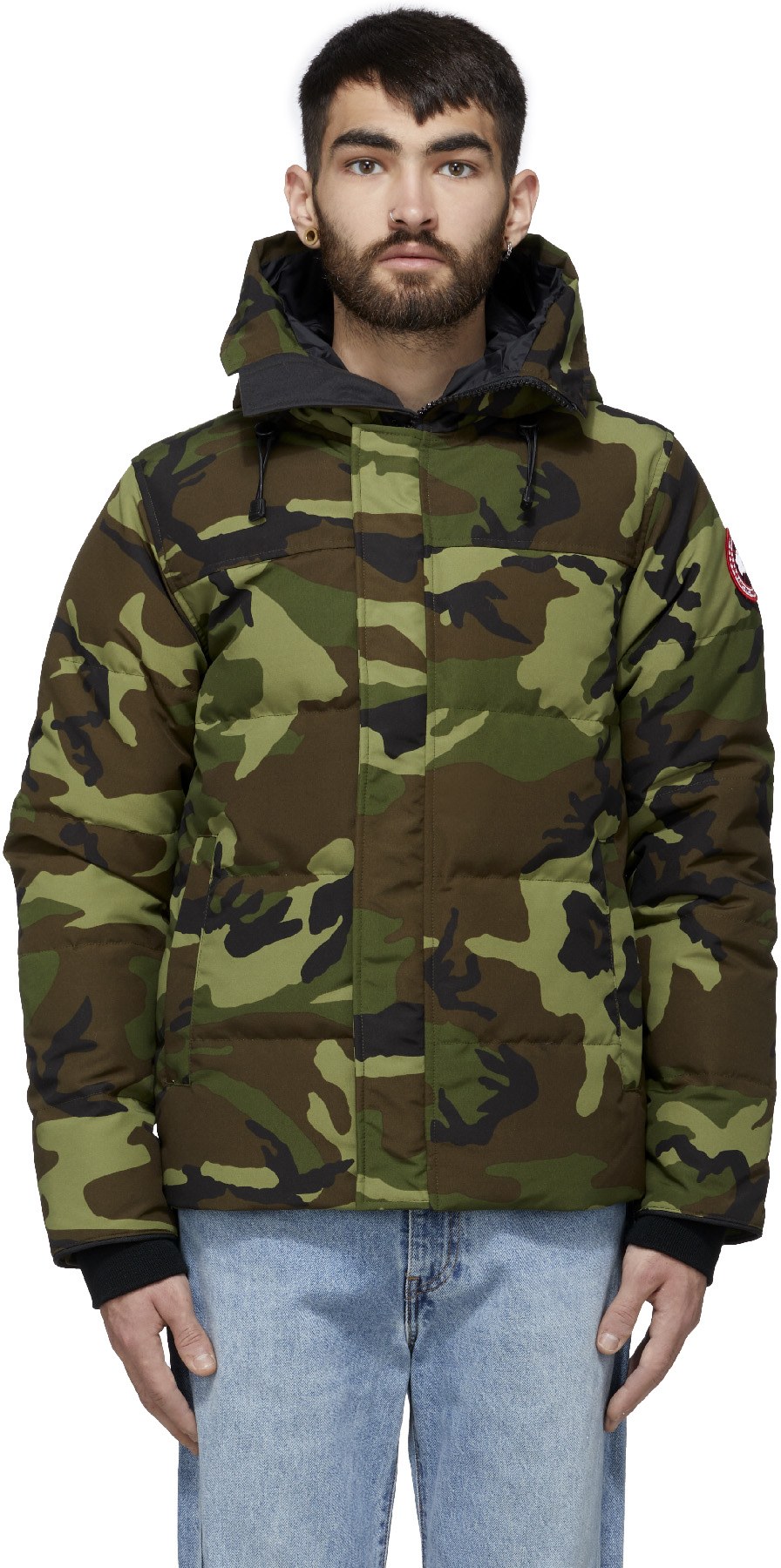 Canada Goose: Multicolor MacMillan Print Parka - 1