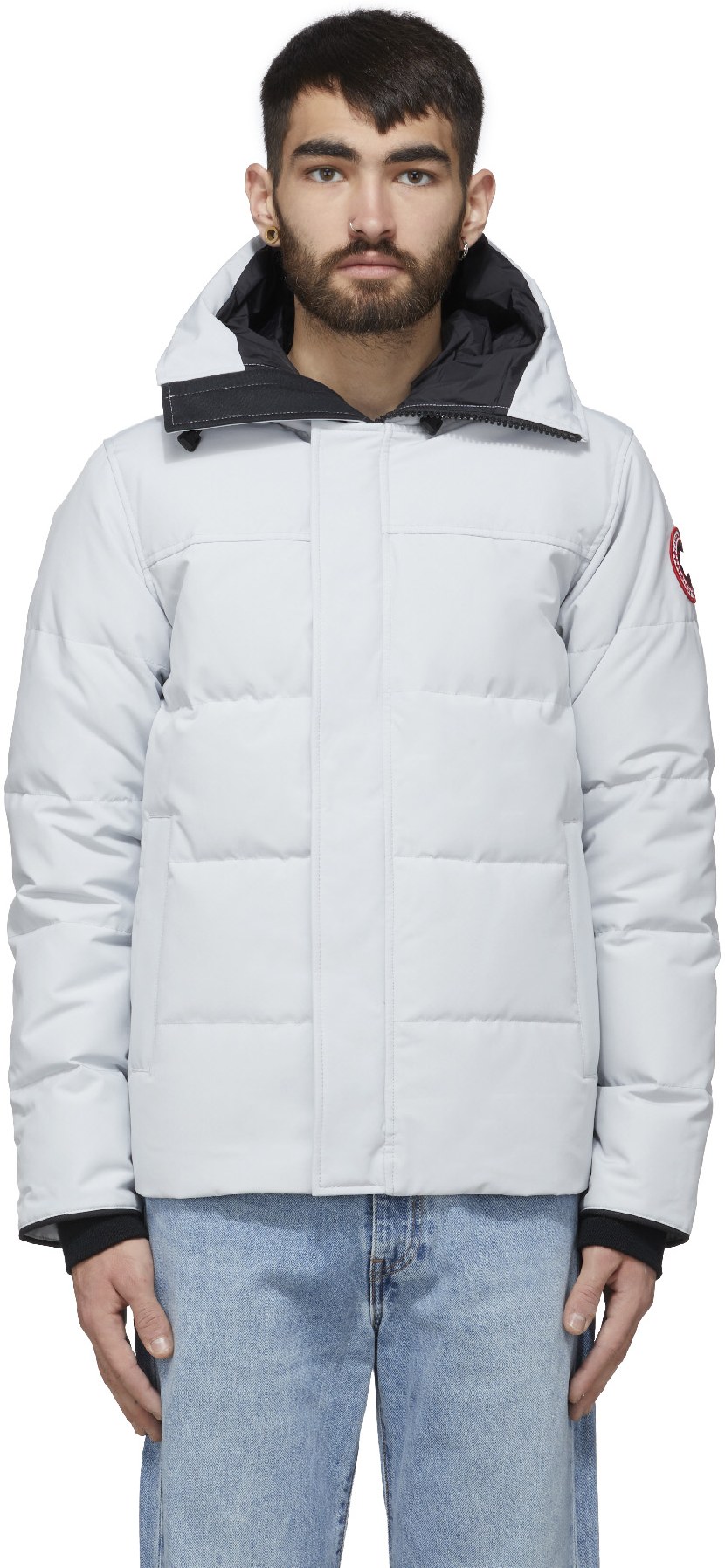 Canada Goose: Silver MacMillan Parka - 1