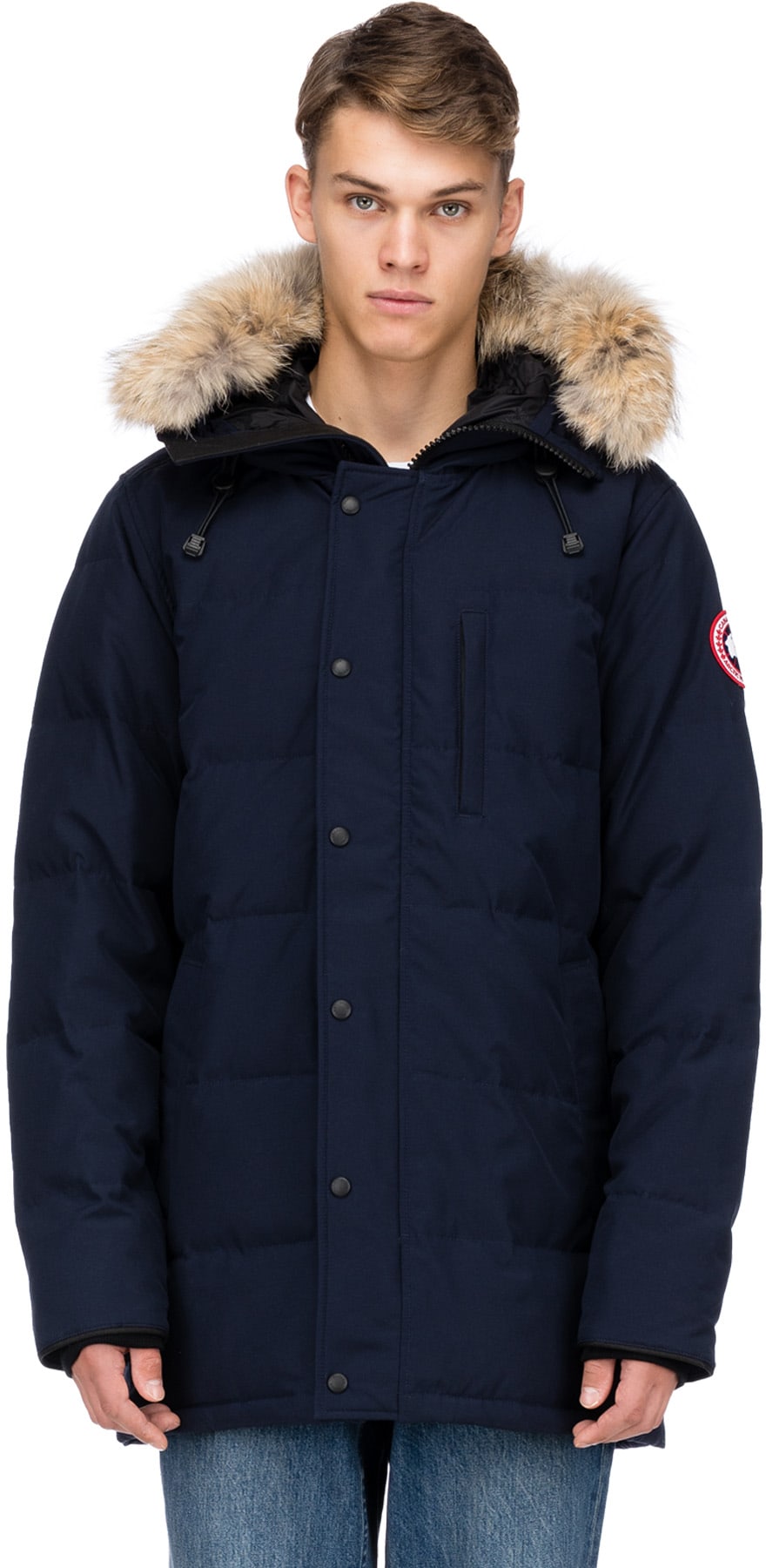 Canada Goose: Blue Carson Parka - 1