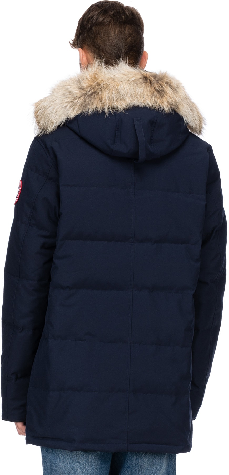 Canada Goose: Bleu Parka Carson Bleu - 3