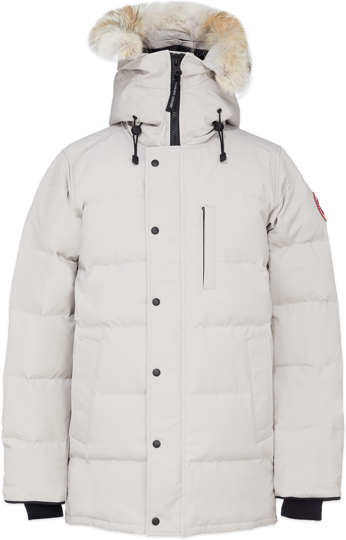 Canada Goose: Gris Parka Carson Gris - 1