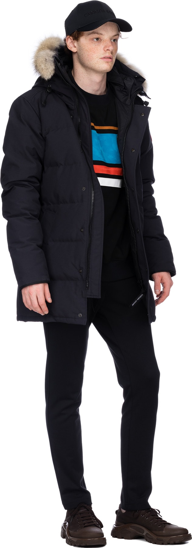 Canada Goose: Blue Carson Parka - 4