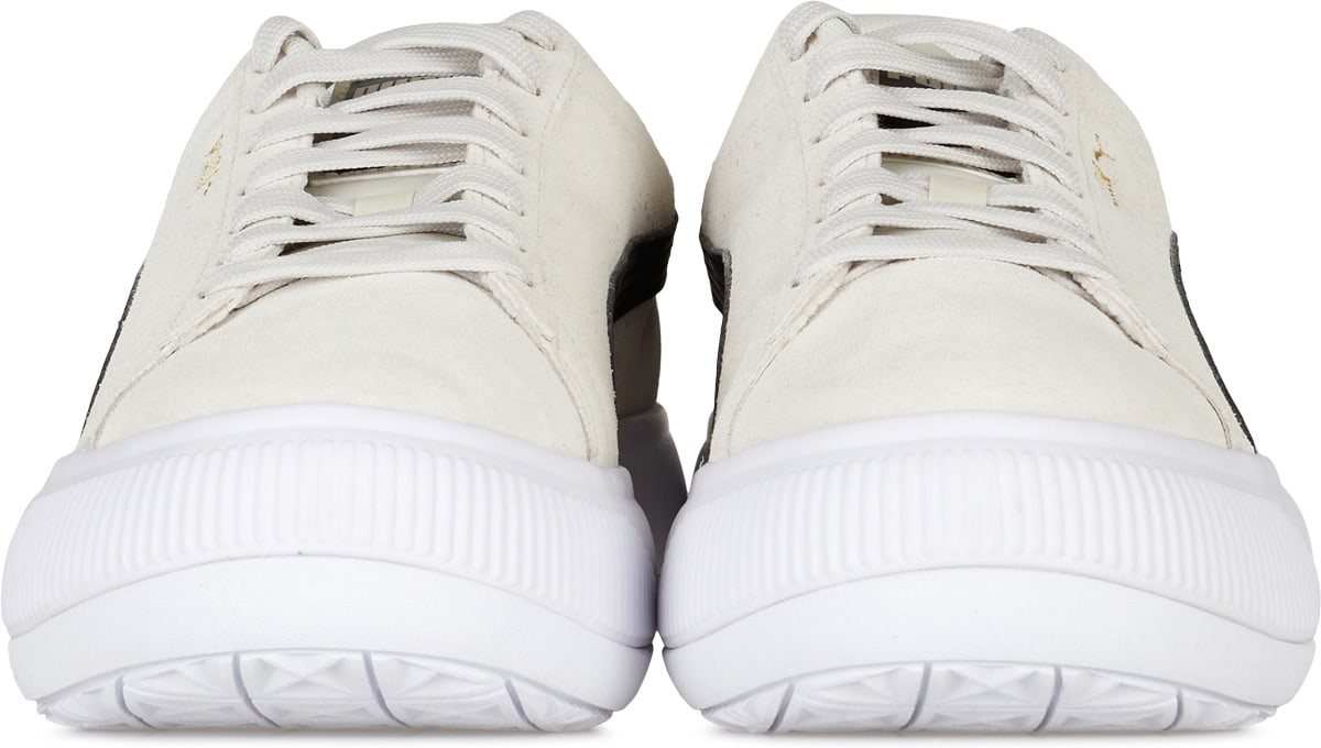 Puma: White Suede Mayu - 3