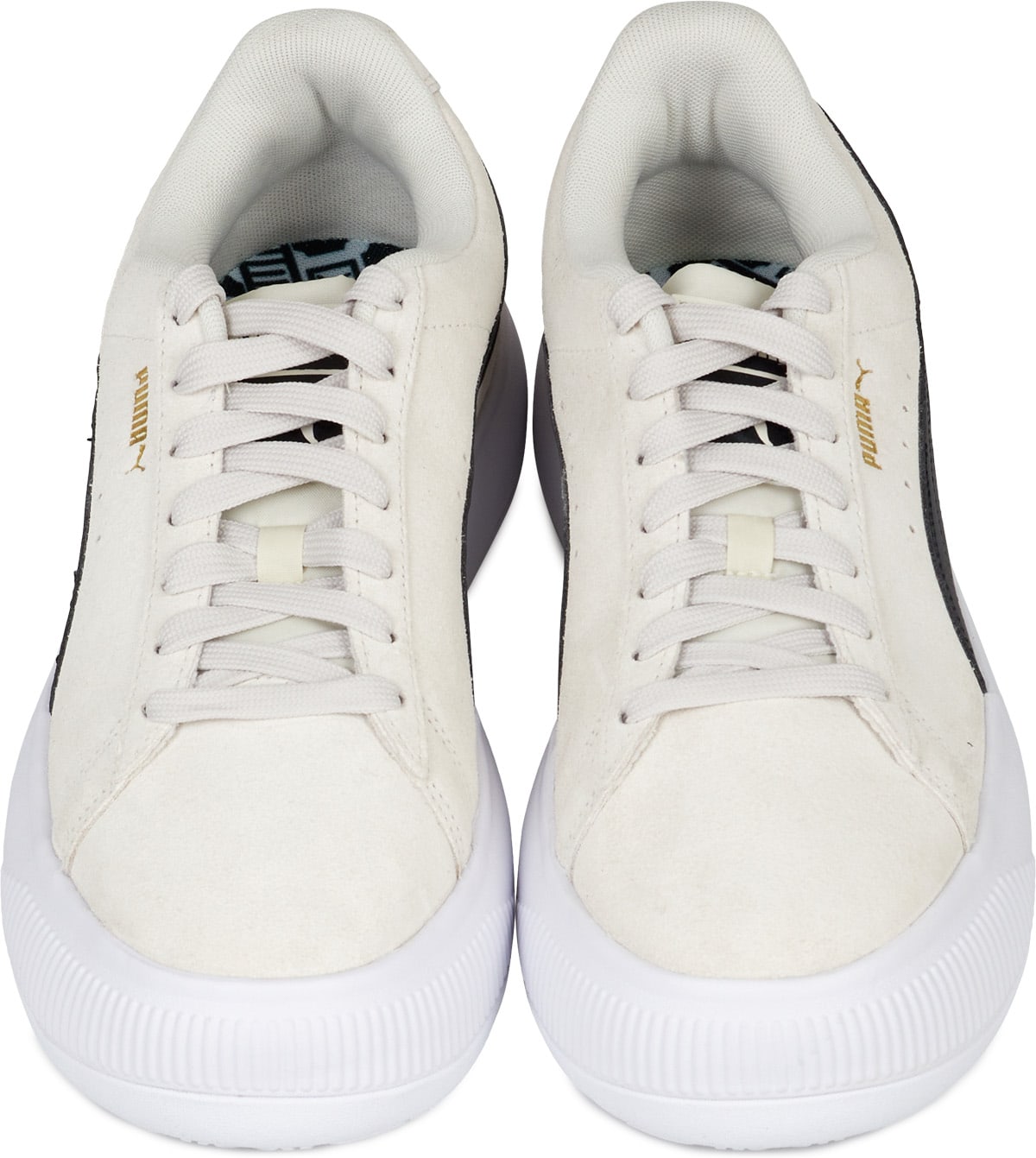 Puma: White Suede Mayu - 4