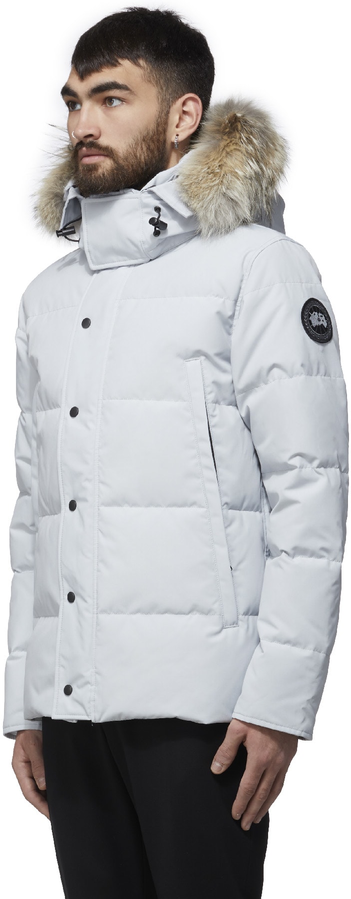 Canada Goose: Silver Black Label Wyndham Parka - 2