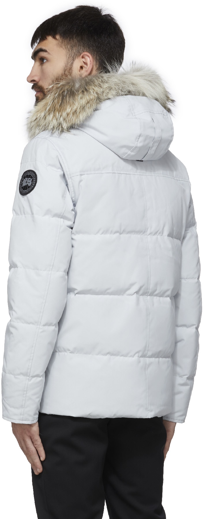 Canada Goose: Silver Black Label Wyndham Parka - 3