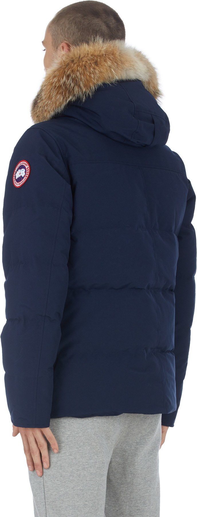 Canada Goose: Blue Wyndham Parka - 3