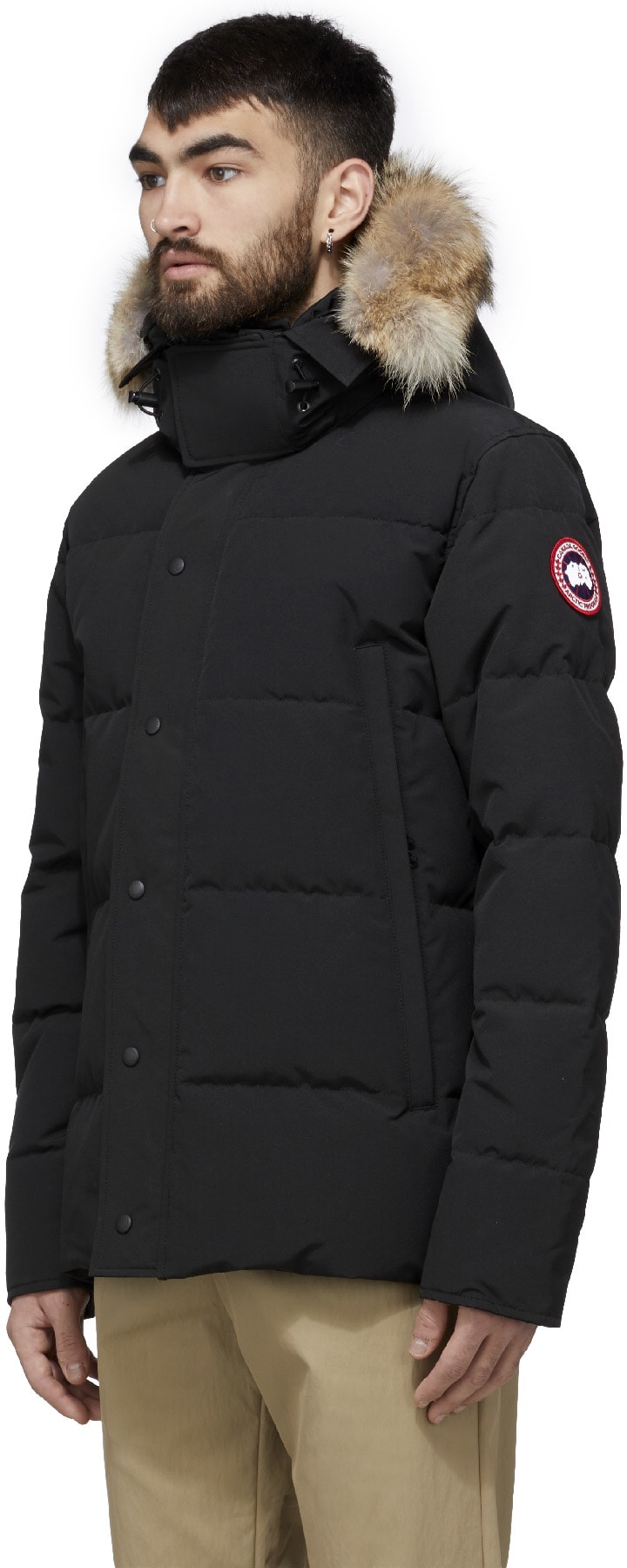 Canada Goose: Black Wyndham Parka - 2