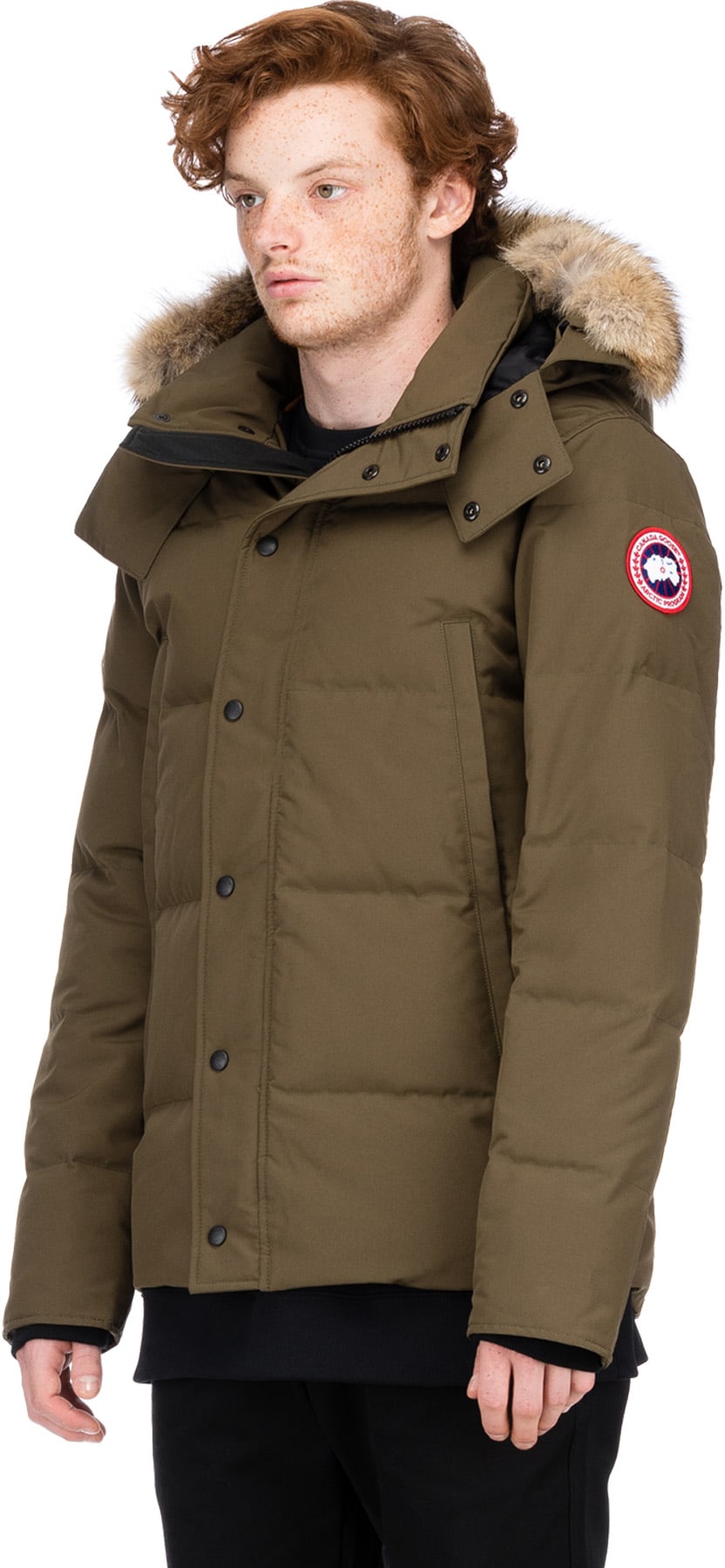 Canada Goose: Vert Parka Wyndham Vert - 2