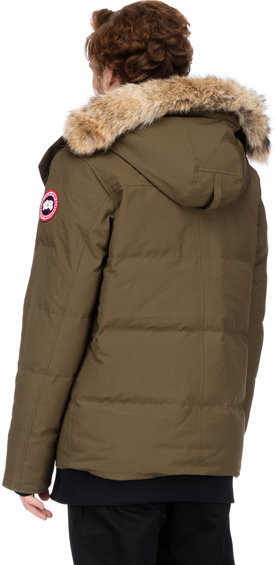 Canada Goose: Green Wyndham Parka - 3