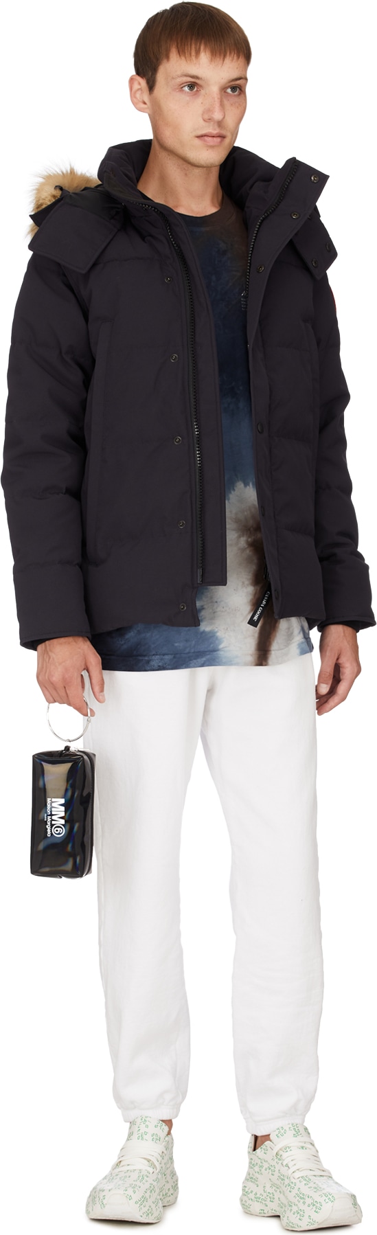 Canada Goose: Blue Wyndham Parka - 4