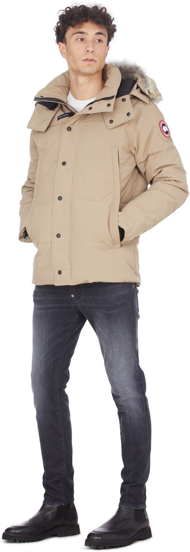 Canada Goose: Neutrales Parka Wyndham Neutrales - 4