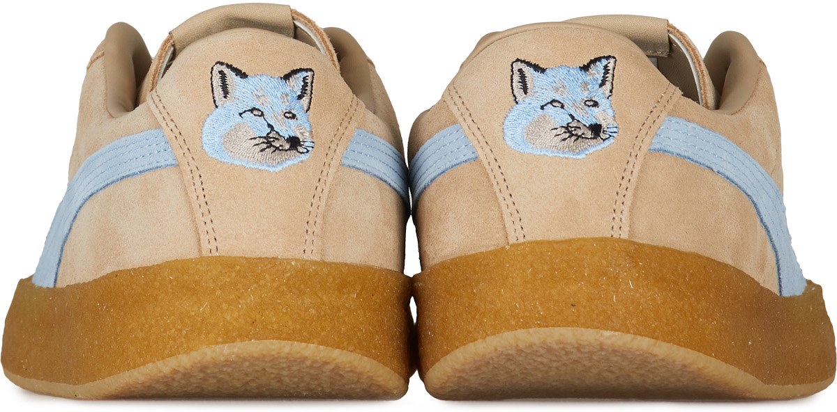 Puma: Neutrales Puma x Maison Kitsune Crepe en Daim Neutrales - 5