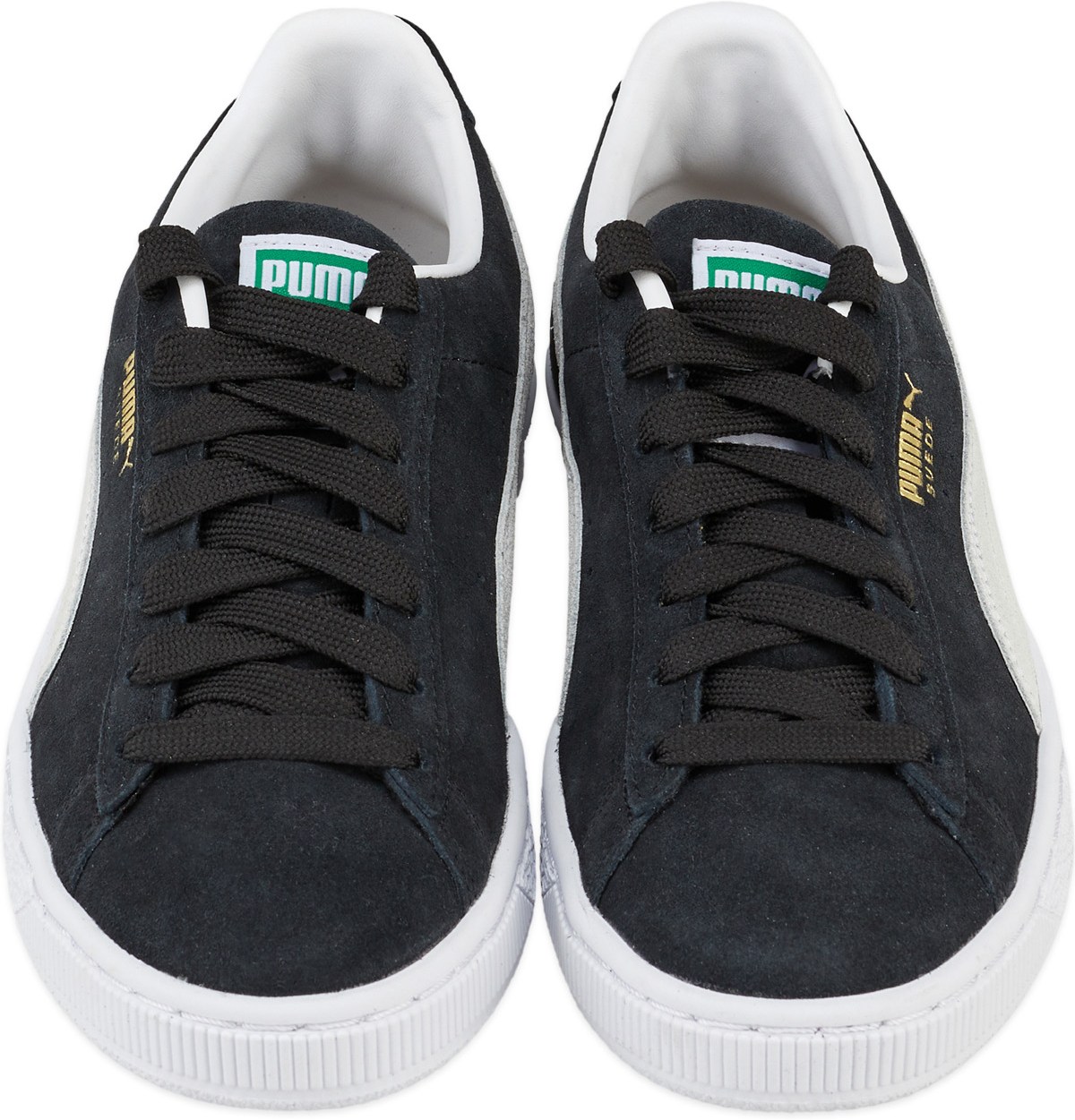 Puma: Noir Suede Classique XXI Noir - 4