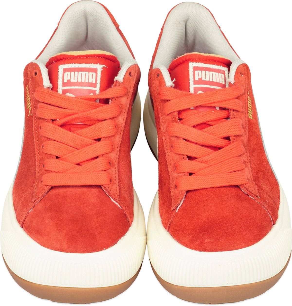 Puma: Red Suede Mayu Up - 4