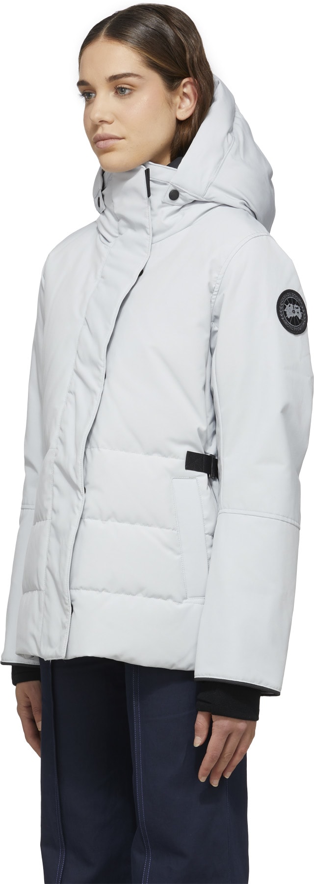 Canada Goose: Argent Parka Lyndale Black Label Argent - 2