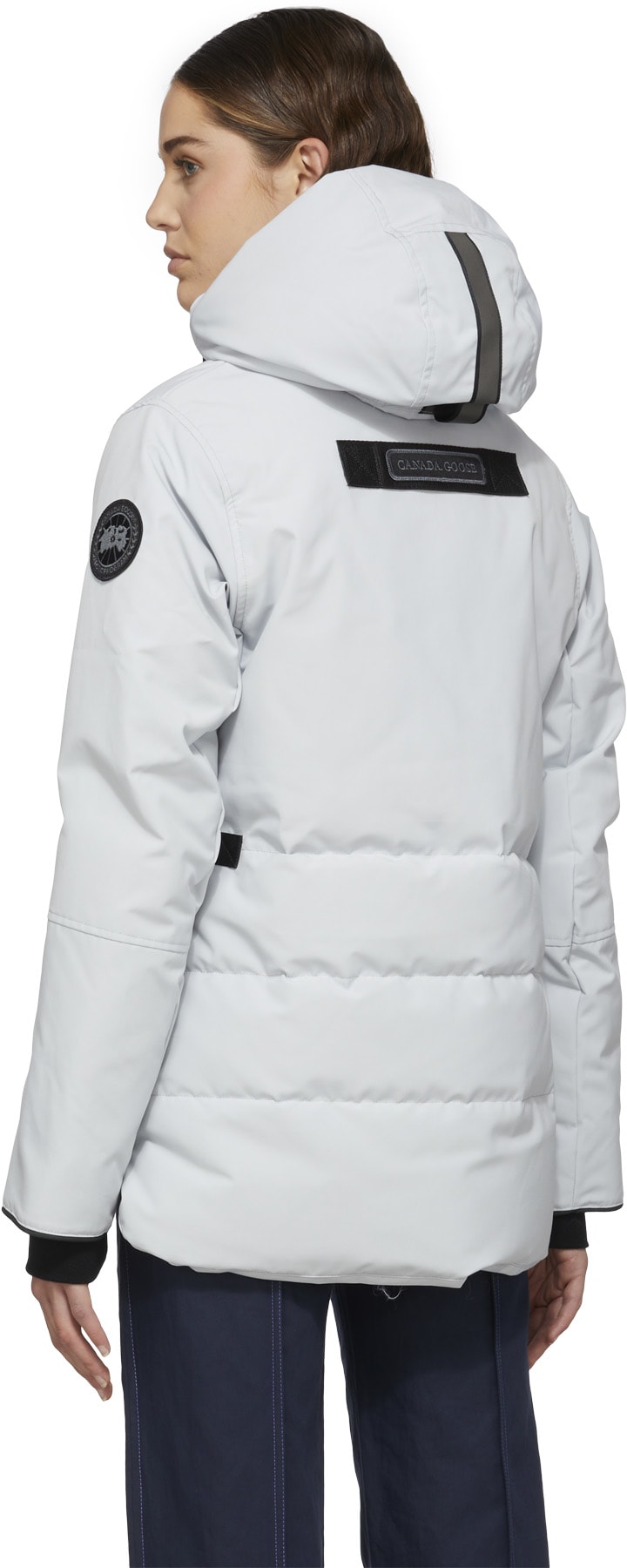 Canada Goose: Silver Black Label Lyndale Parka - 3