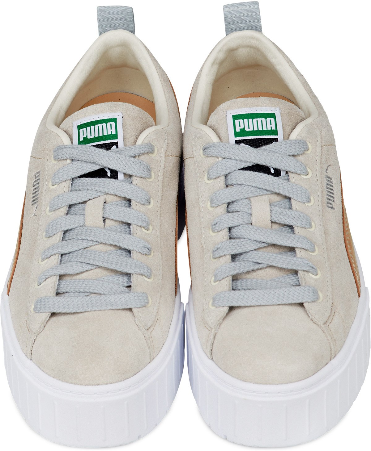 Puma: White Mayze Luxe - 4
