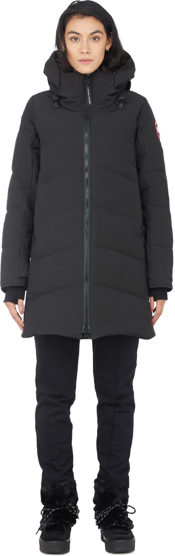 Canada Goose: Black Merritt Parka - 1