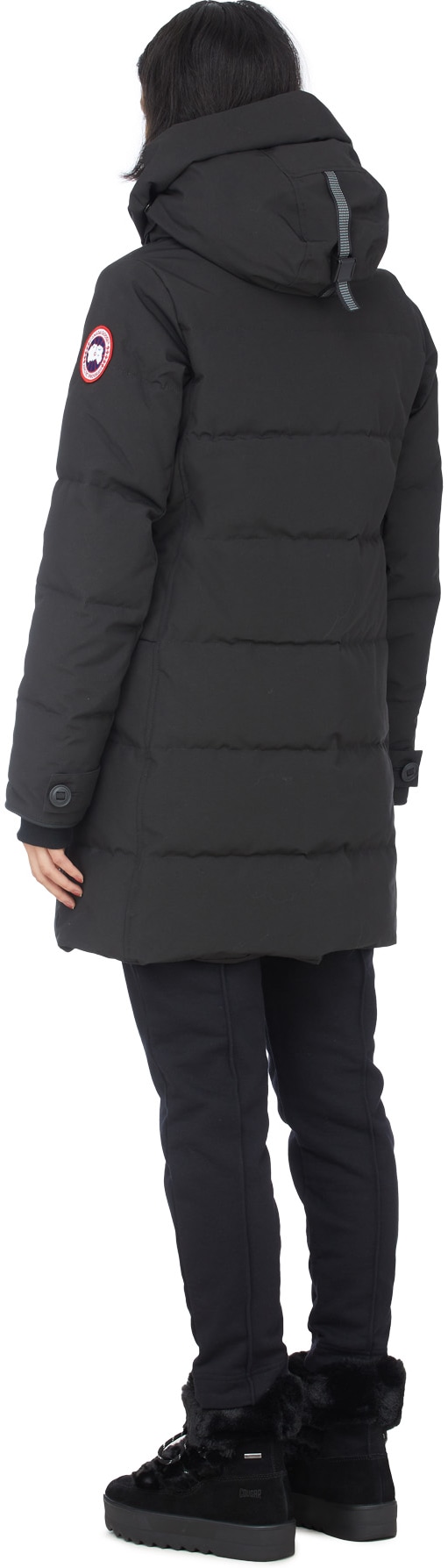 Canada Goose: Black Merritt Parka - 3