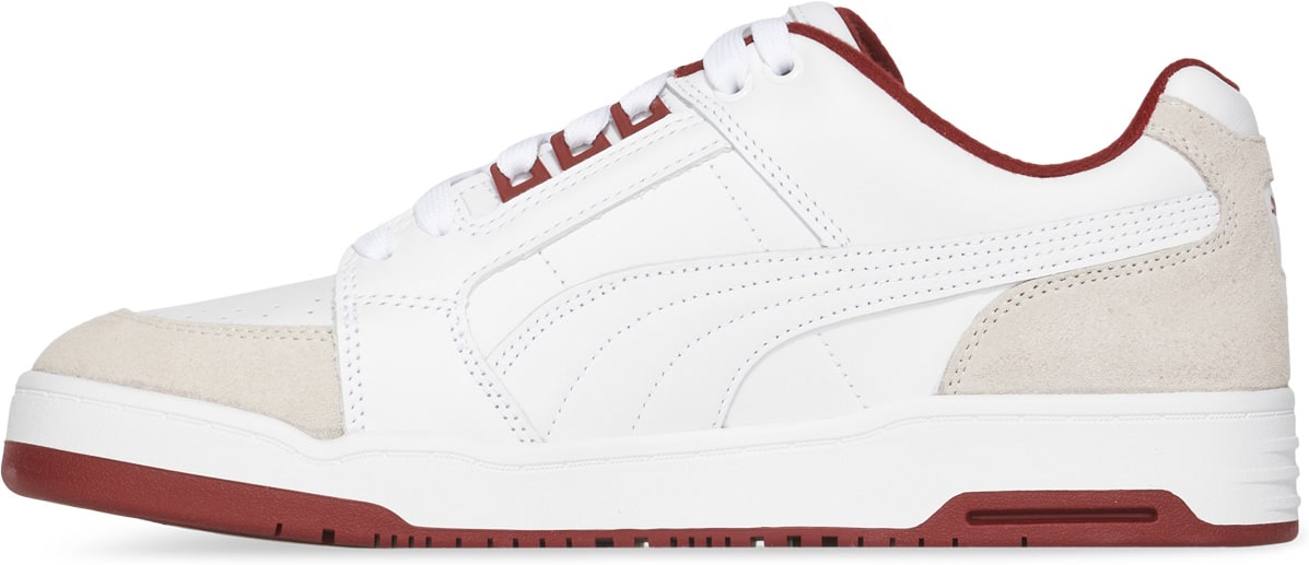 Puma: White Slipstream Lo Retro - 2