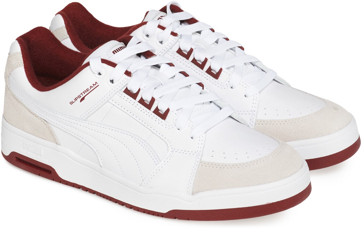 Puma: White Slipstream Lo Retro - 4