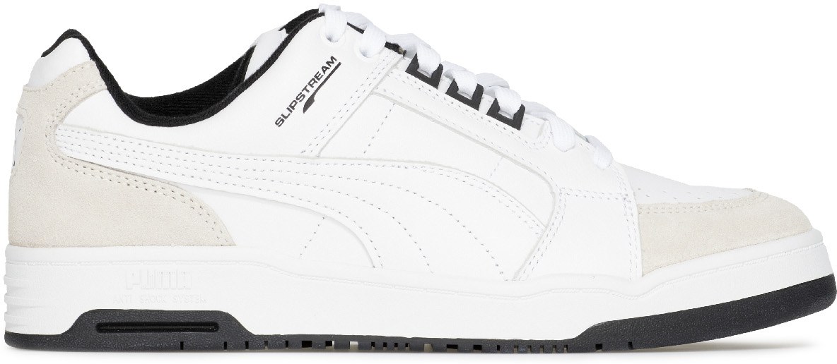 Puma: White Slipstream Lo Retro - 1