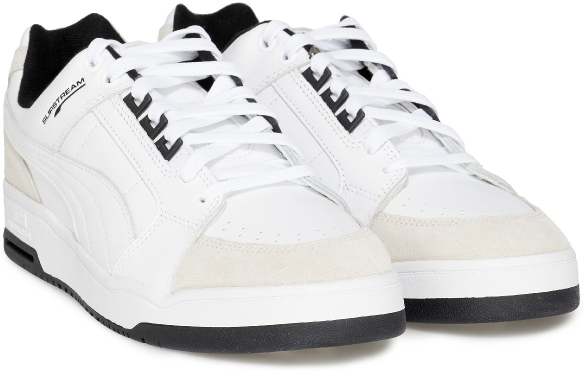 Puma: White Slipstream Lo Retro - 4