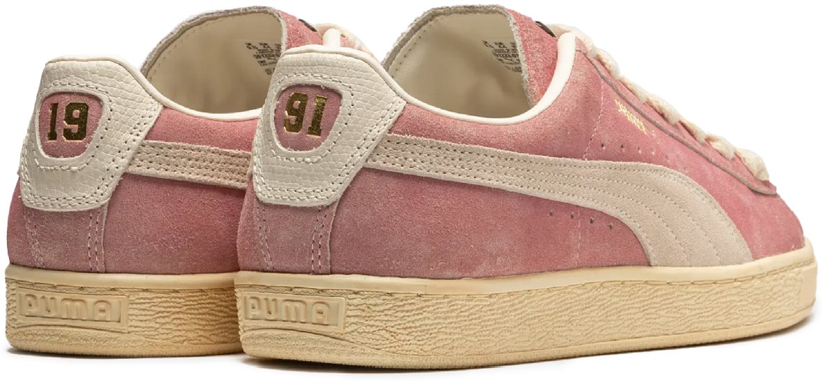 Puma: Pink PUMA x RHUIGI Suede B-Boy - 4