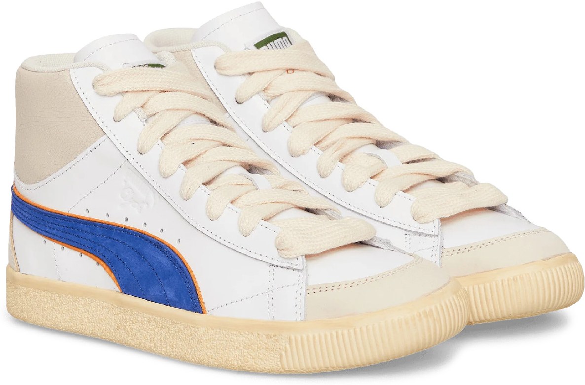 Puma: Blanc Clyde Mid BBall PUMA x RHUIGI Blanc - 3