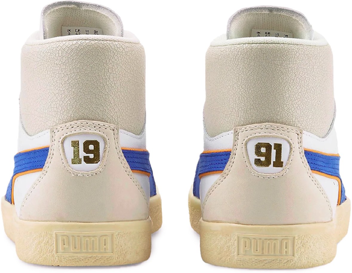 Puma: Blanc Clyde Mid BBall PUMA x RHUIGI Blanc - 4