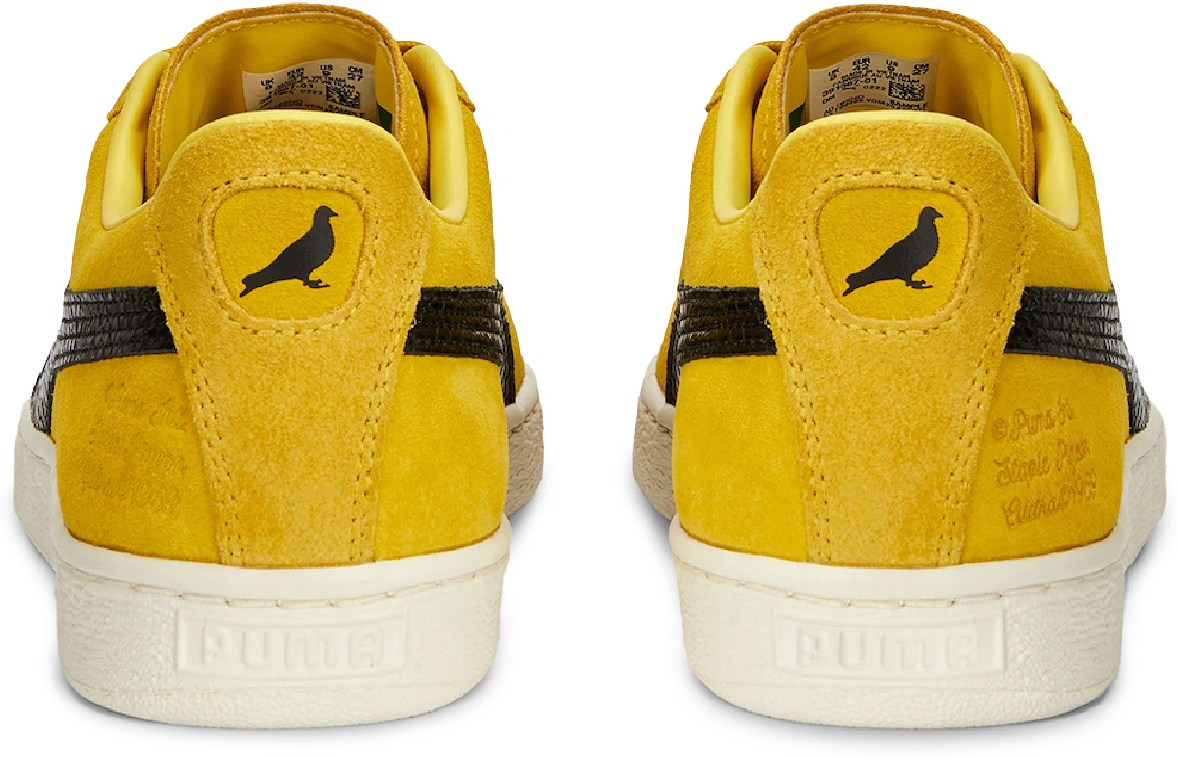 Puma: Yellow PUMA x STAPLE Suede - 4